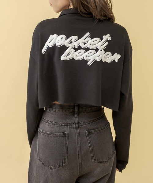 RASVOA（ラスボア）の「カットオフクロップドシャツ（シャツ/ブラウス・レディース・ブラック/オフホワイト/ブルー・FREE）」の16枚目の写真