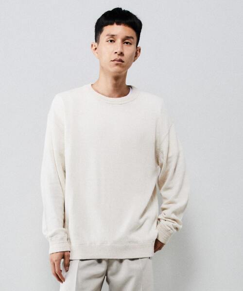 CONVERSE TOKYO シルク混 ニットセーター サイズ3 【M】 CONVERSE TOKYO シルク混 ニットセーター サイズ3 【M】 - メルカリ