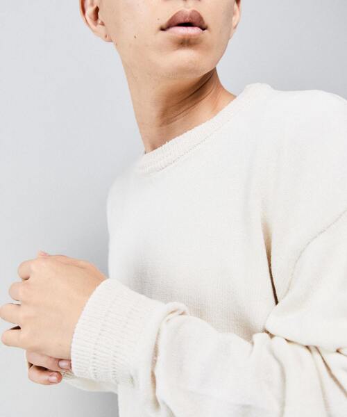 CONVERSE TOKYO シルク混 ニットセーター サイズ3 【M】 CONVERSE TOKYO シルク混 ニットセーター サイズ3 【M】 - メルカリ