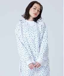 Little sunny bite | LittleSunnyBite/リトルサニーバイト/リトルフラワープリントフーディー/Little flower print hoodie(パーカー)