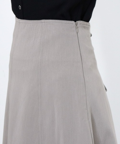 archives（アルシーヴ）の「バックレースアップスカート（スカート・レディース・グレイッシュベージュ/アイボリー/ブラウン/ブラック・MEDIUM）」の7枚目の写真