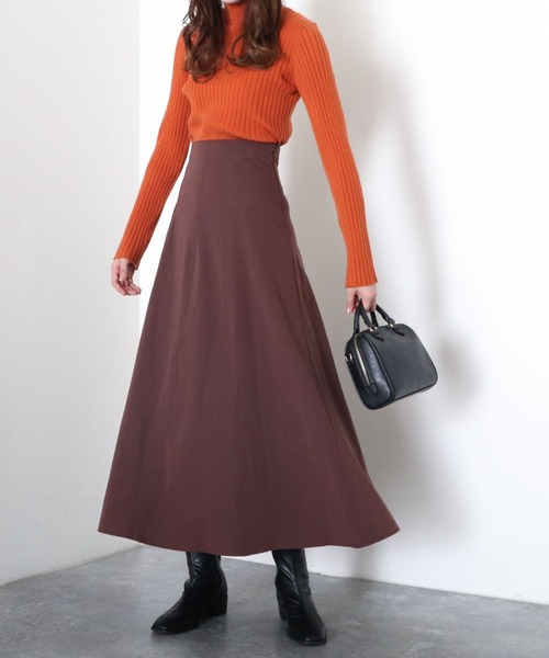 archives（アルシーヴ）の「バックレースアップスカート（スカート・レディース・グレイッシュベージュ/アイボリー/ブラウン/ブラック・MEDIUM）」の14枚目の写真