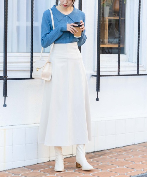 archives（アルシーヴ）の「バックレースアップスカート