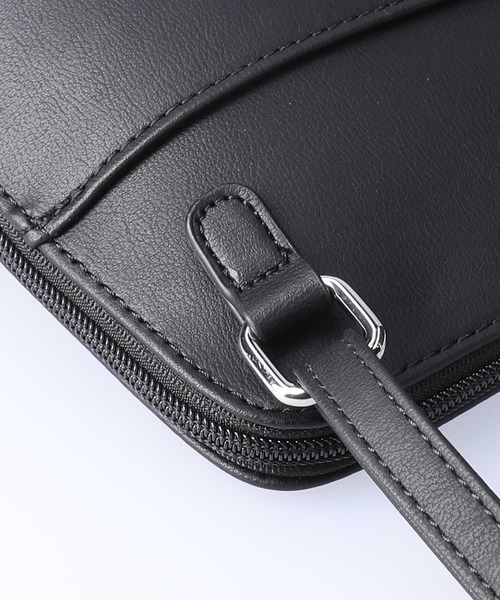 HONEYSUCKLE ROSE（ハニーサックルローズ）の「【HONEYSUCKLE ROSE】スクエアシンプルショルダーバッグ（ショルダーバッグ・レディース・ブラック/ネイビー/シルバー・ONE SIZE）」の16枚目の写真