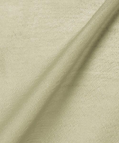 INGNI（イング）の「シアーブロッキング／シャツ（シャツ/ブラウス・レディース・ブラック/アイボリー/サーモンピンク/ライトカーキ・M）」の9枚目の写真