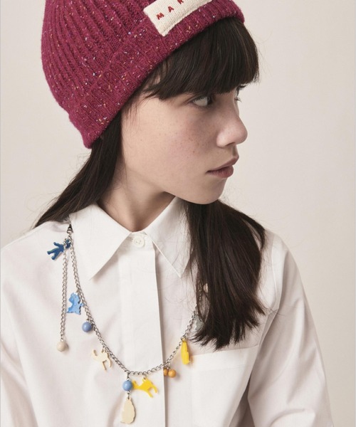 MARNI(マルニ)の「MARNI(マルニ)Kids & Junior ビジュー付ネックレス(ネックレス・キッズ・マルチ・ONE SIZE)」の4枚目の写真
