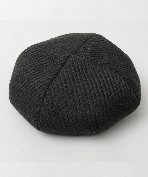 A.M.S.(エーエムエス)の「ボリュームシルエット パネルベレー / ベレー帽 / メルトン / ニット(ハンチング/ベレー帽・メンズ・グレー系その他/ブラック/ブラック系その他/グレー・FREE)」の9枚目の写真