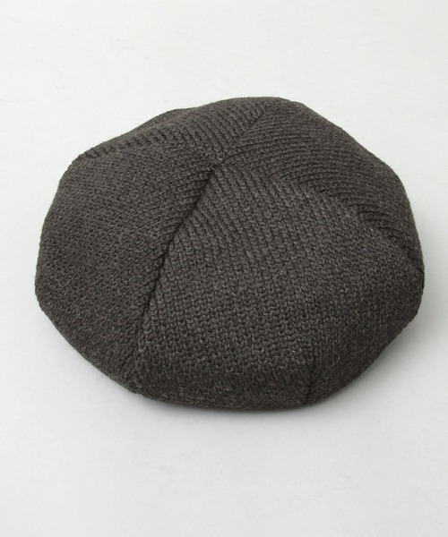 A.M.S.(エーエムエス)の「ボリュームシルエット パネルベレー / ベレー帽 / メルトン / ニット(ハンチング/ベレー帽・メンズ・グレー系その他/ブラック/ブラック系その他/グレー・FREE)」の11枚目の写真