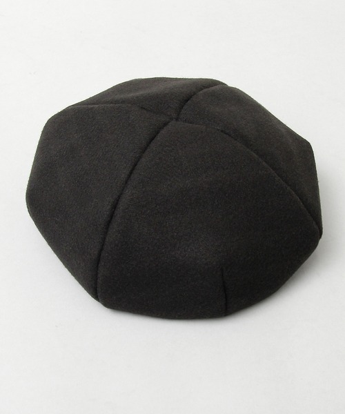 A.M.S.(エーエムエス)の「ボリュームシルエット パネルベレー / ベレー帽 / メルトン / ニット(ハンチング/ベレー帽・メンズ・グレー系その他/ブラック/ブラック系その他/グレー・FREE)」の10枚目の写真