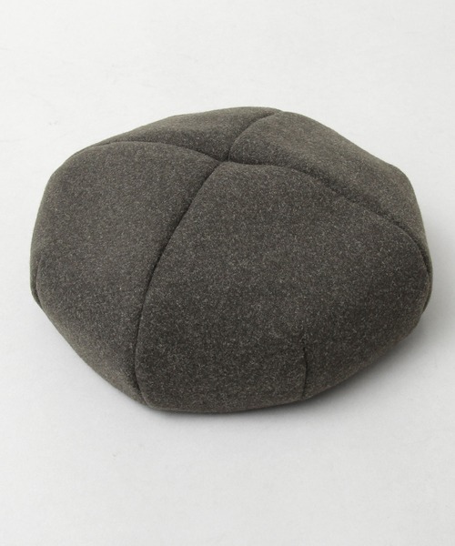 A.M.S.(エーエムエス)の「ボリュームシルエット パネルベレー / ベレー帽 / メルトン / ニット(ハンチング/ベレー帽・メンズ・グレー系その他/ブラック/ブラック系その他/グレー・FREE)」の12枚目の写真