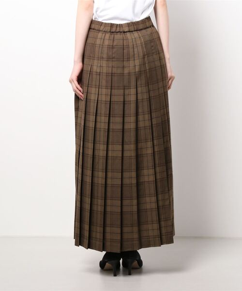 LOWRYS FARM（ローリーズファーム）の「チェックプリーツスカート　217193（スカート・レディース・ブラウン/グレー/レッド・MEDIUM/LARGE）」の11枚目の写真