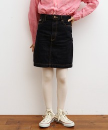 My Fav. CHILD WOMAN | 11.36OZムラ糸デニム ミニスカート(デニムスカート)