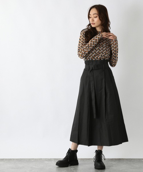 JEANASIS（ジーナシス）の「アソートガラシアーLST/228181（Tシャツ/カットソー・レディース・ブラック/グレー系その他/イエロー系その他/オレンジ系その他・FREE）」の5枚目の写真