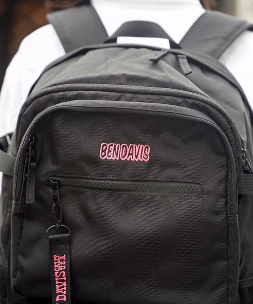 BEN DAVIS(ベンデイビス)の「【BEN DAVIS/ベンデイビス】PCポケット付きデジタルディバックパック BDW-8140(バックパック/リュック・メンズ・ホワイト/ピンク/パープル/ライトパープル・FREE)」の8枚目の写真