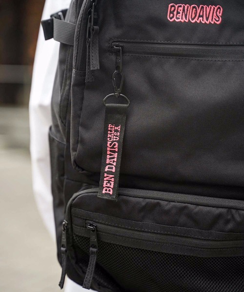 BEN DAVIS(ベンデイビス)の「【BEN DAVIS/ベンデイビス】PCポケット付きデジタルディバックパック BDW-8140(バックパック/リュック・メンズ・ホワイト/ピンク/パープル/ライトパープル・FREE)」の9枚目の写真