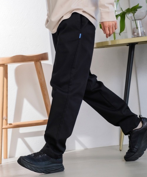 SIDEWAY STANCE（サイドウェイスタンス）の「【SIDEWAY STANCE】バルーンシルエット イージー シェフパンツ（チノパンツ・メンズ・ブラック/ベージュ/オフホワイト/カーキ/ネイビー/ブルーグレー/A・MEDIUM/LARGE/X-LARGE）」の3枚目の写真