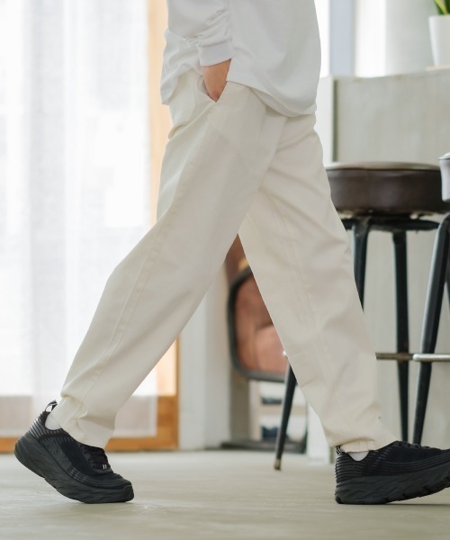 SIDEWAY STANCE（サイドウェイスタンス）の「【SIDEWAY STANCE】バルーンシルエット イージー シェフパンツ（チノパンツ・メンズ・ブラック/ベージュ/オフホワイト/カーキ/ネイビー/ブルーグレー/A・MEDIUM/LARGE/X-LARGE）」の11枚目の写真