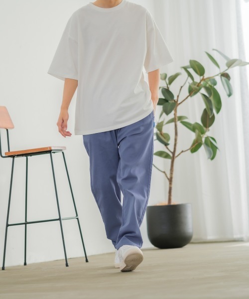 SIDEWAY STANCE（サイドウェイスタンス）の「【SIDEWAY STANCE】バルーンシルエット イージー シェフパンツ（チノパンツ・メンズ・ブラック/ベージュ/オフホワイト/カーキ/ネイビー/ブルーグレー/A・MEDIUM/LARGE/X-LARGE）」の12枚目の写真