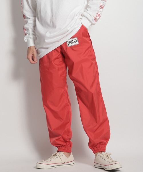 EVERLAST(スポーツ・ライフスタイル)(エバーラスト)の「【EVERLAST(エバーラスト)】サウナパンツ(その他パンツ・メンズ・ブラック/レッド・MEDIUM/LARGE)」の1枚目の写真