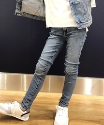 GAP（ギャップ）の「ウォッシュウェル（TM） ハイライズ レギングジーンズ (キッズ)（デニムパンツ・キッズ）」