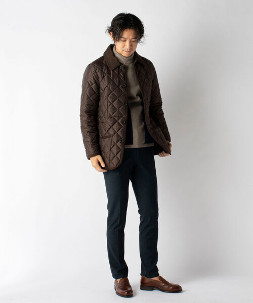 Traditional Weatherwear（トラディショナルウェザーウェア）の「【Traditional Weatherwear/トラディショナル ウェザーウェア】別注 WAVERLY ウェーバリー（ブルゾン・メンズ・ブラック/ダークブラウン/ネイビー・36/38/40/42）」の16枚目の写真