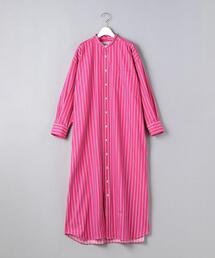 INDIVIDUALIZED SHIRTS | 別注＜INDIVIDUALIZED SHIRTS（インディビジュアライズド シャツ）＞ストライプ シャツ ワンピース ■■■(シャツワンピース)