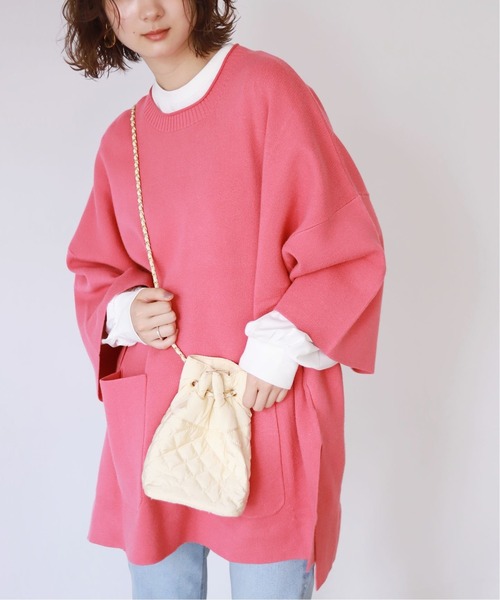 SLOBE IENA SLOBE citron. BIG ラペルコート