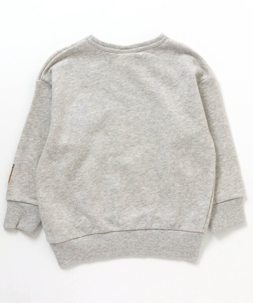 BREEZE(ブリーズ)の「2柄フードトレーナー(スウェット・キッズ・ブラウン/グレー・150/130/140/100/90/110/120)」の5枚目の写真