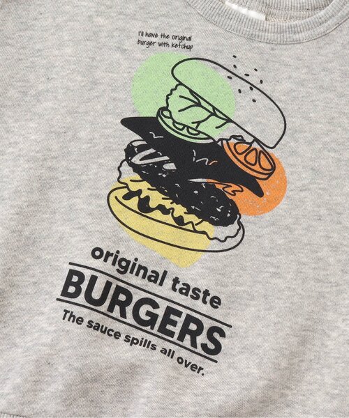 BREEZE(ブリーズ)の「2柄フードトレーナー(スウェット・キッズ・ブラウン/グレー・150/130/140/100/90/110/120)」の7枚目の写真