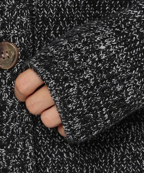 PAGEBOY（ページボーイ）の「ハイネックロングカーデ（ニット/セーター・レディース・オフホワイト/グリーン系その他/ブラック/オレンジ・FREE）」の22枚目の写真