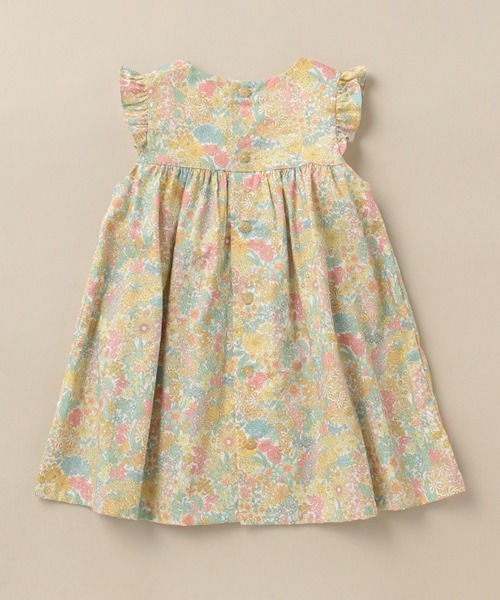 sense of wonder（センスオブワンダー）の「マーガレットアニージャンパースカート【日本製】（ジャンパースカート・キッズ・レモンイエロー/チェリーピンク・100cm/90cm/110cm/120cm/80ｃｍ）」の4枚目の写真