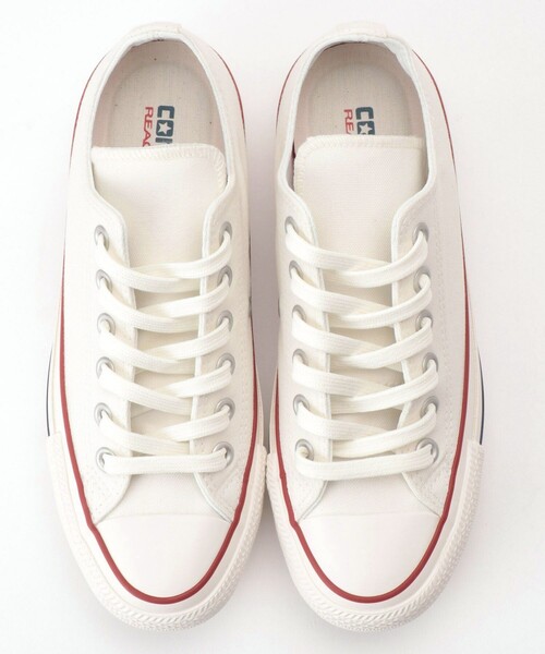 FREAK'S STORE（フリークスストア）の「CONVERSE/コンバース ALL STAR CHUNKY OX/オールスターチャンキーオックス(厚底スニーカー、トラックソールスニーカー)（スニーカー・レディース・ホワイト/ブラック・23.5cm/24.5cm）」の9枚目の写真