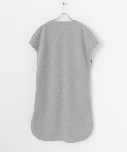 URBAN RESEARCH Sonny Label（アーバンリサーチサニーレーベル）の「メルトンジャージカフタンワンピース（ワンピース・レディース・チャコールグレー/ライトベージュ/グレー・FREE）」の22枚目の写真