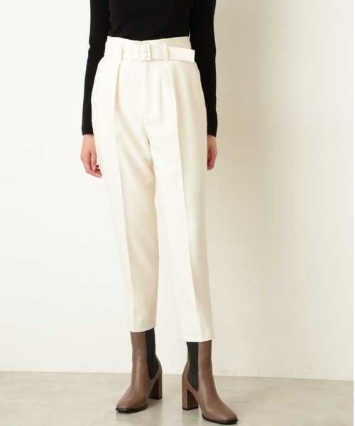 JILL STUART（ジルスチュアート）の「◆ニコルパンツ（その他パンツ・レディース・ホワイト/グリーン・2/0）」の2枚目の写真