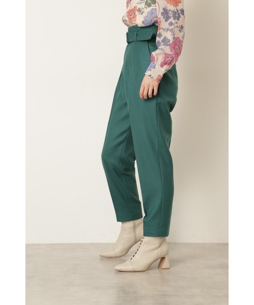 JILL STUART（ジルスチュアート）の「◆ニコルパンツ（その他パンツ・レディース・ホワイト/グリーン・2/0）」の3枚目の写真