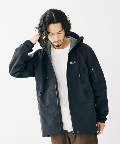Tilak（ティラック）の「【TILAK / ティラック × JS】別注 Raptor Jacket（マウンテンパーカー・メンズ・クリアブラック・SMALL/MEDIUM/LARGE/X-LARGE）」の3枚目の写真