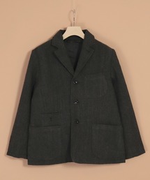 OMNIGOD | [OMNIGOD womens / オムニゴッド] 縮絨ウール オフィサージャケット(テーラードジャケット)