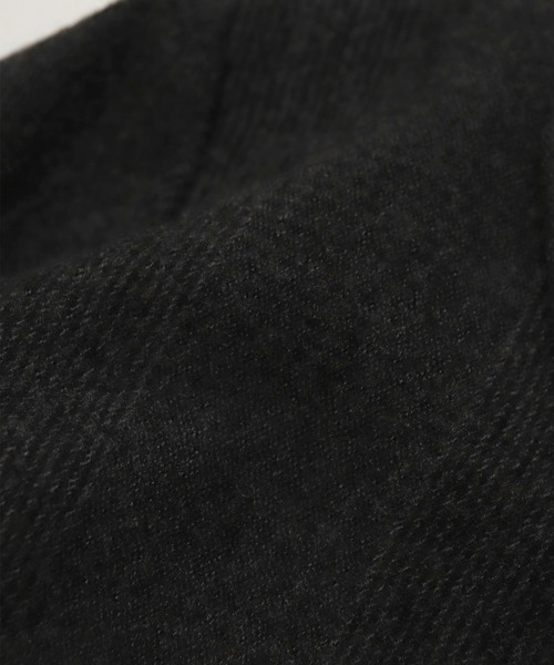 OMNIGOD（オムニゴッド）の「[OMNIGOD womens / オムニゴッド] 縮絨ウール オフィサージャケット（テーラードジャケット・レディース・チャコールグレー/ブラウン・2/3）」の19枚目の写真