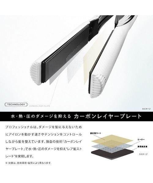 ReFa（リファ）の「ReFa BEAUTECH STRAIGHT IRON/リファビューテック ストレートアイロン（美容器具・レディース・ホワイト・FREE）」の19枚目の写真