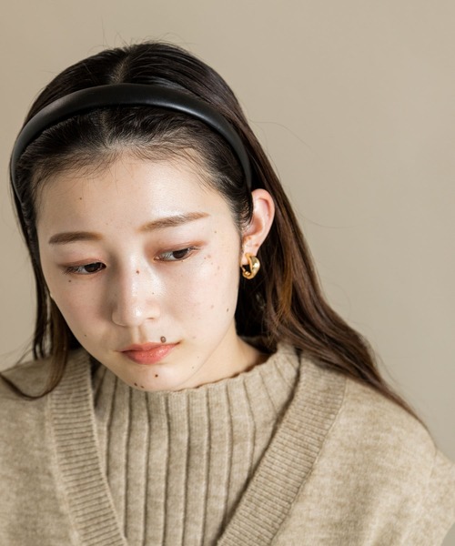 SMELLY（スメリー）の「プックリカチューシャ（カチューシャ・レディース・ブラック/ブラウン・-）」の13枚目の写真