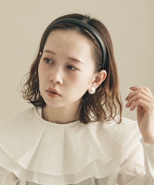 SMELLY（スメリー）の「プックリカチューシャ（カチューシャ・レディース・ブラック/ブラウン・-）」の21枚目の写真