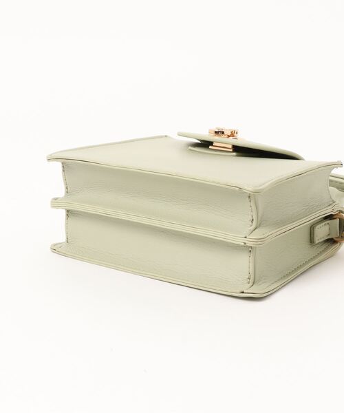 N.（N. Natural Beauty Basic）（エヌエヌナチュラルビューティーベーシック）の「ウォレット付ミニショルダーバッグ（ショルダーバッグ・レディース・レッド/ライトグリーン・ﾌﾘ-）」の5枚目の写真