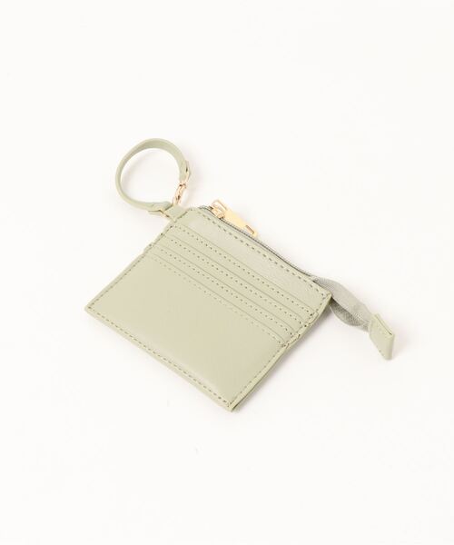 N.（N. Natural Beauty Basic）（エヌエヌナチュラルビューティーベーシック）の「ウォレット付ミニショルダーバッグ（ショルダーバッグ・レディース・レッド/ライトグリーン・ﾌﾘ-）」の6枚目の写真