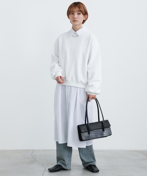 select MOCA（セレクトモカ）の「クラシカルショルダーバッグ（ショルダーバッグ・レディース・ブラック/ブラウン/アイボリー・FREE）」の4枚目の写真