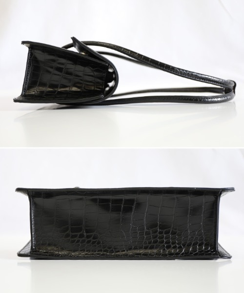 select MOCA（セレクトモカ）の「クラシカルショルダーバッグ（ショルダーバッグ・レディース・ブラック/ブラウン/アイボリー・FREE）」の16枚目の写真