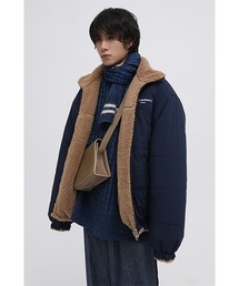 【MASONPRINCE】Reversible hem drawcord bore jacket WT0979