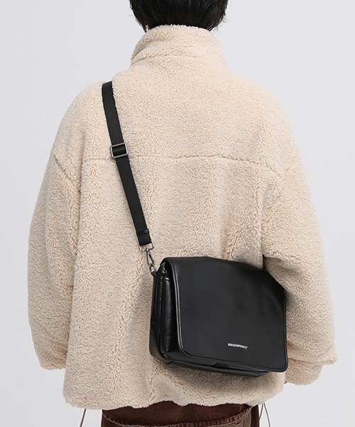 MASONPRINCE(メイソンプリンス)の「【MASONPRINCE】Reversible hem drawcord bore jacket WT0979(ブルゾン・メンズ・ブルー/ブラック/アイボリー・L/S/M)」の5枚目の写真