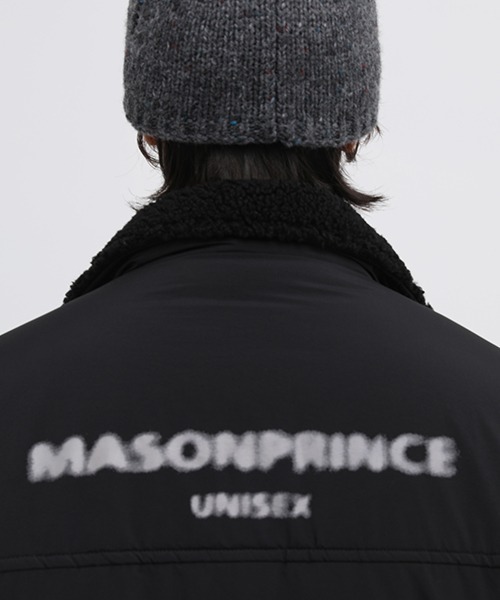 MASONPRINCE(メイソンプリンス)の「【MASONPRINCE】Reversible hem drawcord bore jacket WT0979(ブルゾン・メンズ・ブルー/ブラック/アイボリー・L/S/M)」の20枚目の写真