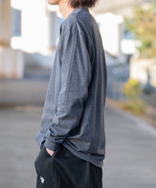 PRO CLUB (プロクラブ)の「【22】PROCLUB ヘビーウェイトロングスリーブTシャツ(Tシャツ/カットソー・メンズ・ブラック/ホワイト/グレー/ネイビー/グリーン/レッド/チャコールグレー・MEDIUM/X-LARGE/LARGE)」の13枚目の写真