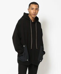 ROYAL FLASH | A.F ARTEFACT/エーエフ・アーティファクト/Nylon Combi Sweat Hoodie(パーカー)